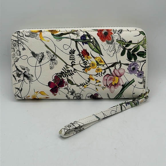 Imoshion vegan floral print wristlet wallet - Picture 1 of 6